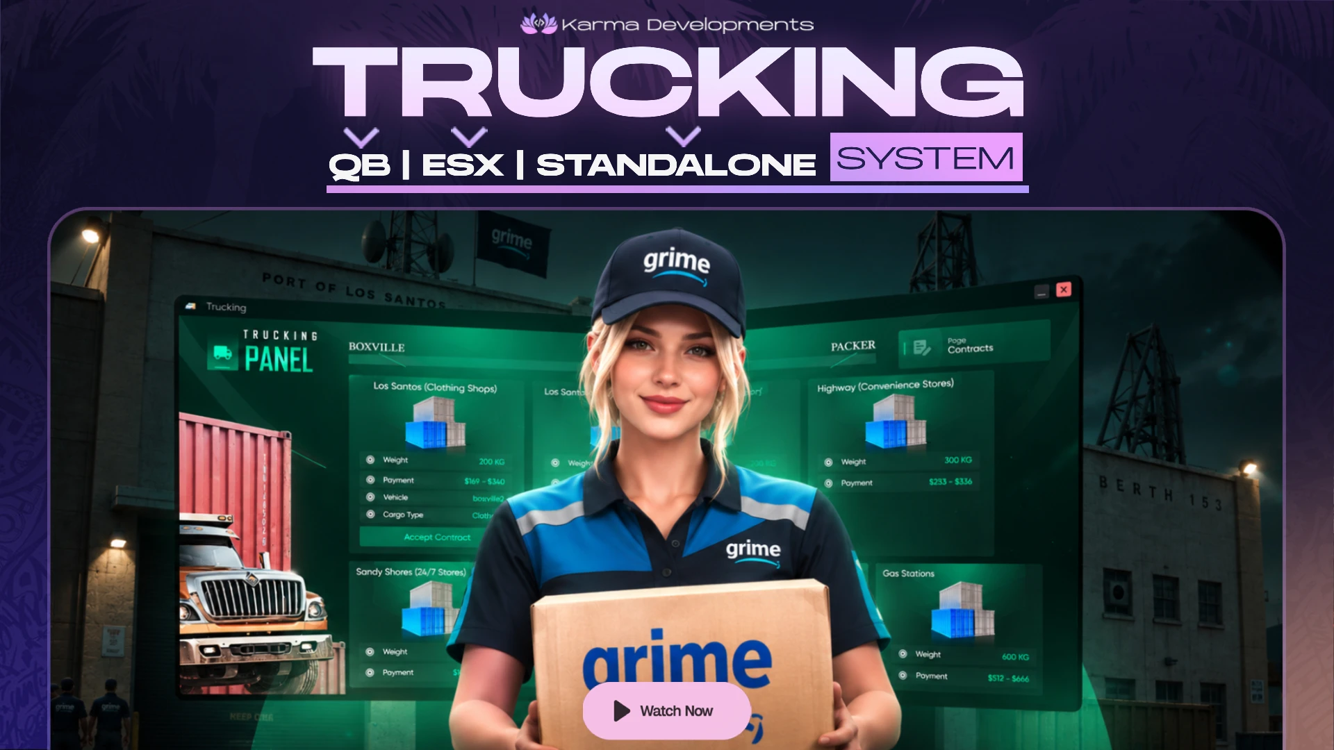 Fivem - Trucking Job 4.0 System