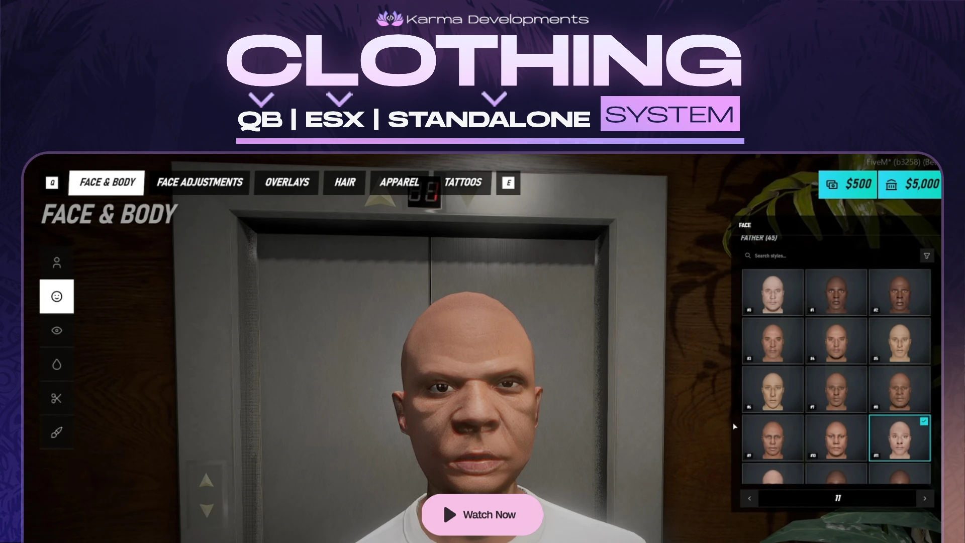 Fivem - Clothing V System
