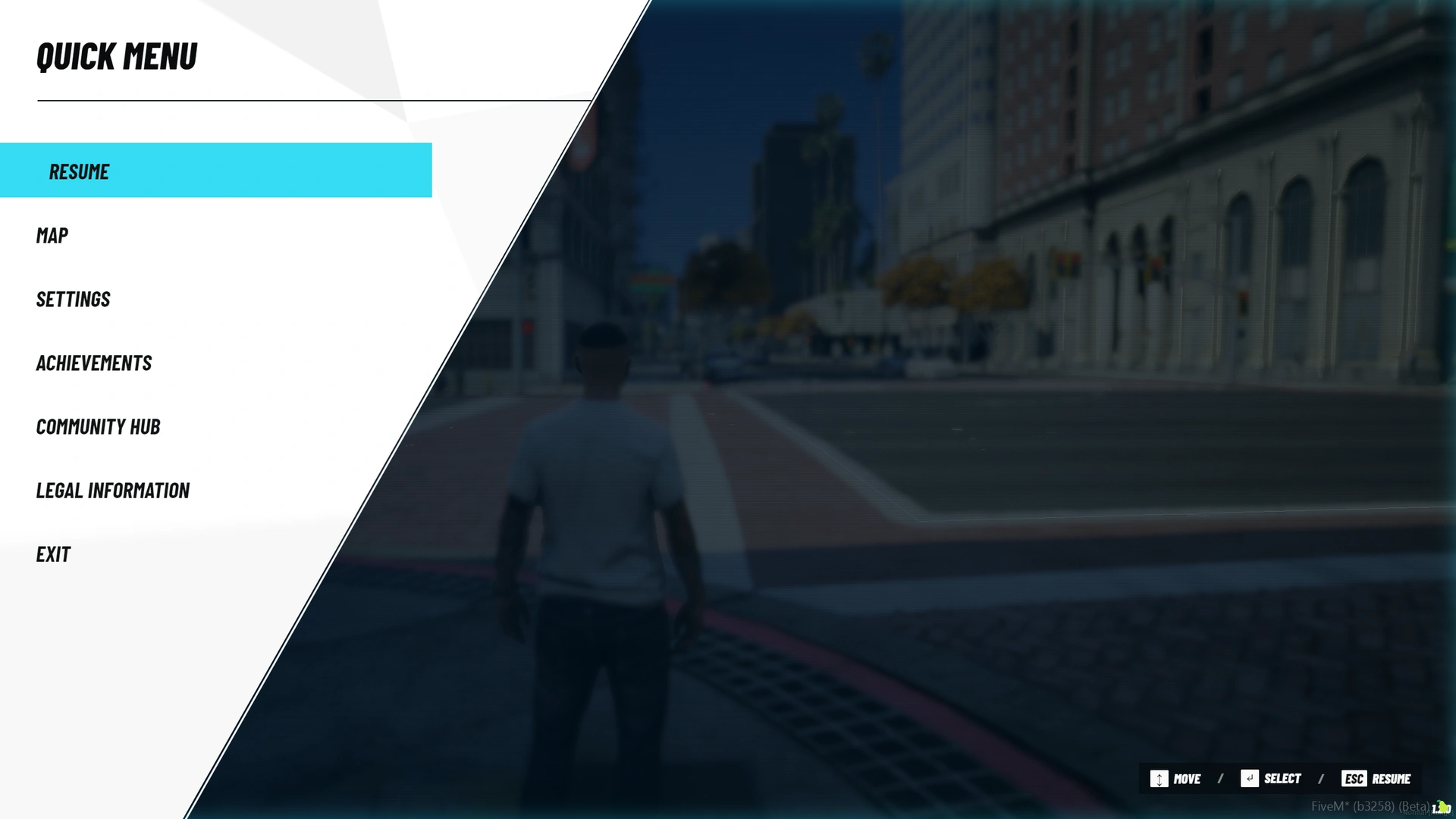 Fivem - PAUSE MENU & MINIMAP V System preview 2