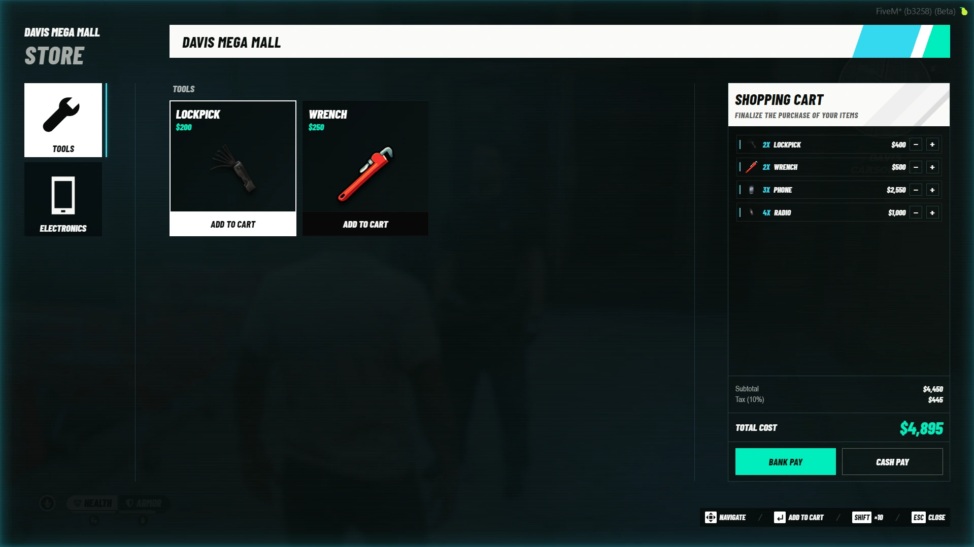 Fivem - Shops V System preview 2