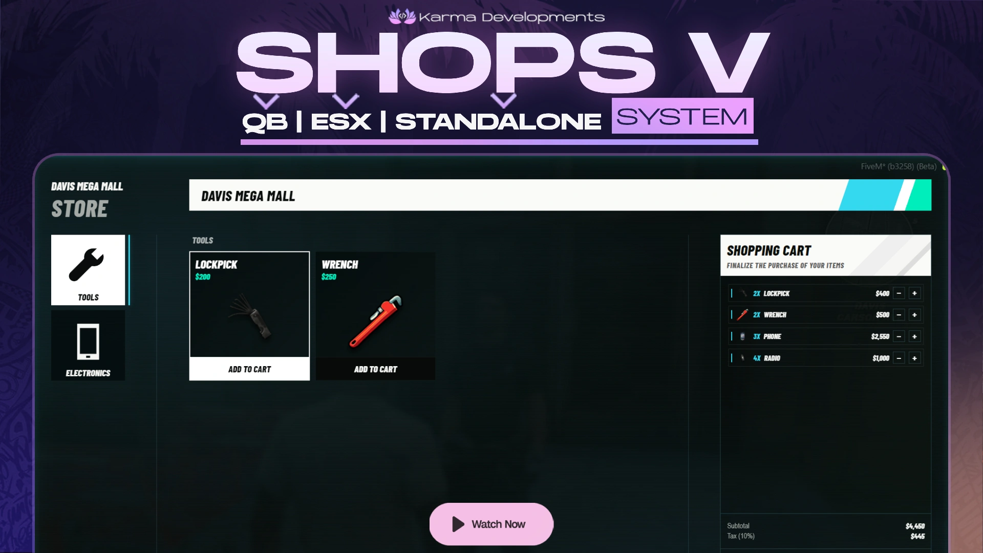 Fivem - Shops V System