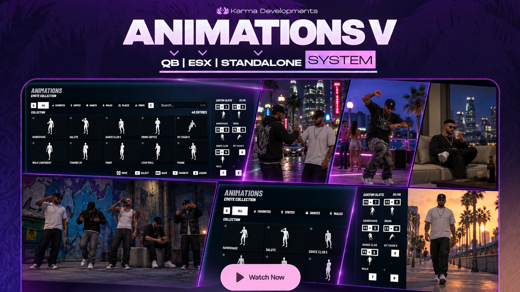 Fivem - Animations V System