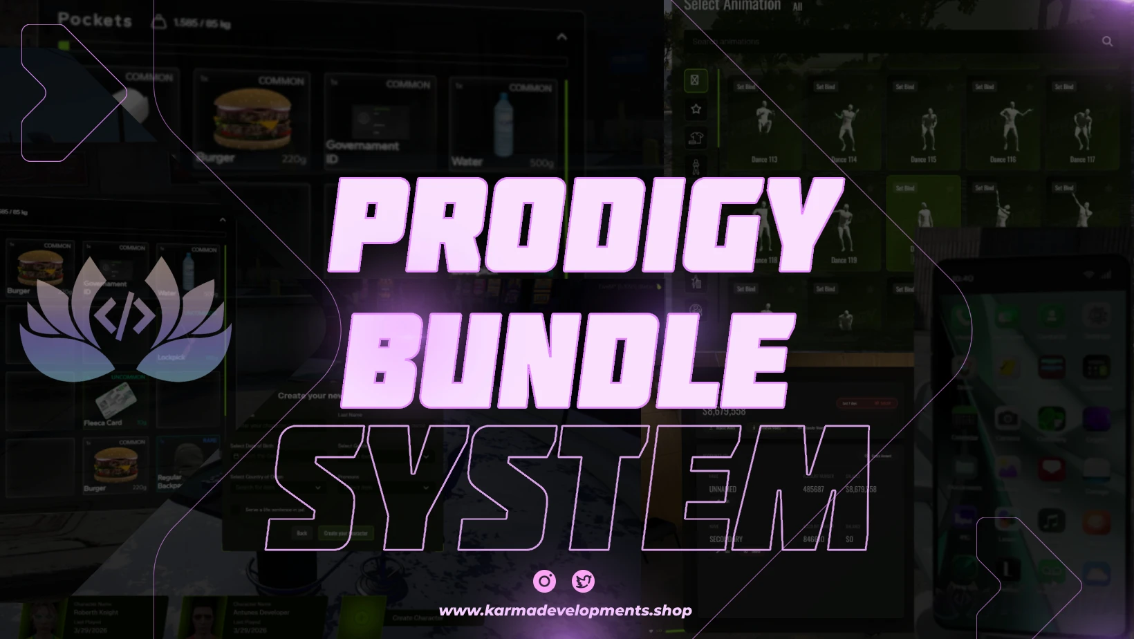 Fivem - PRODIGY RP 2.0 BUNDLE